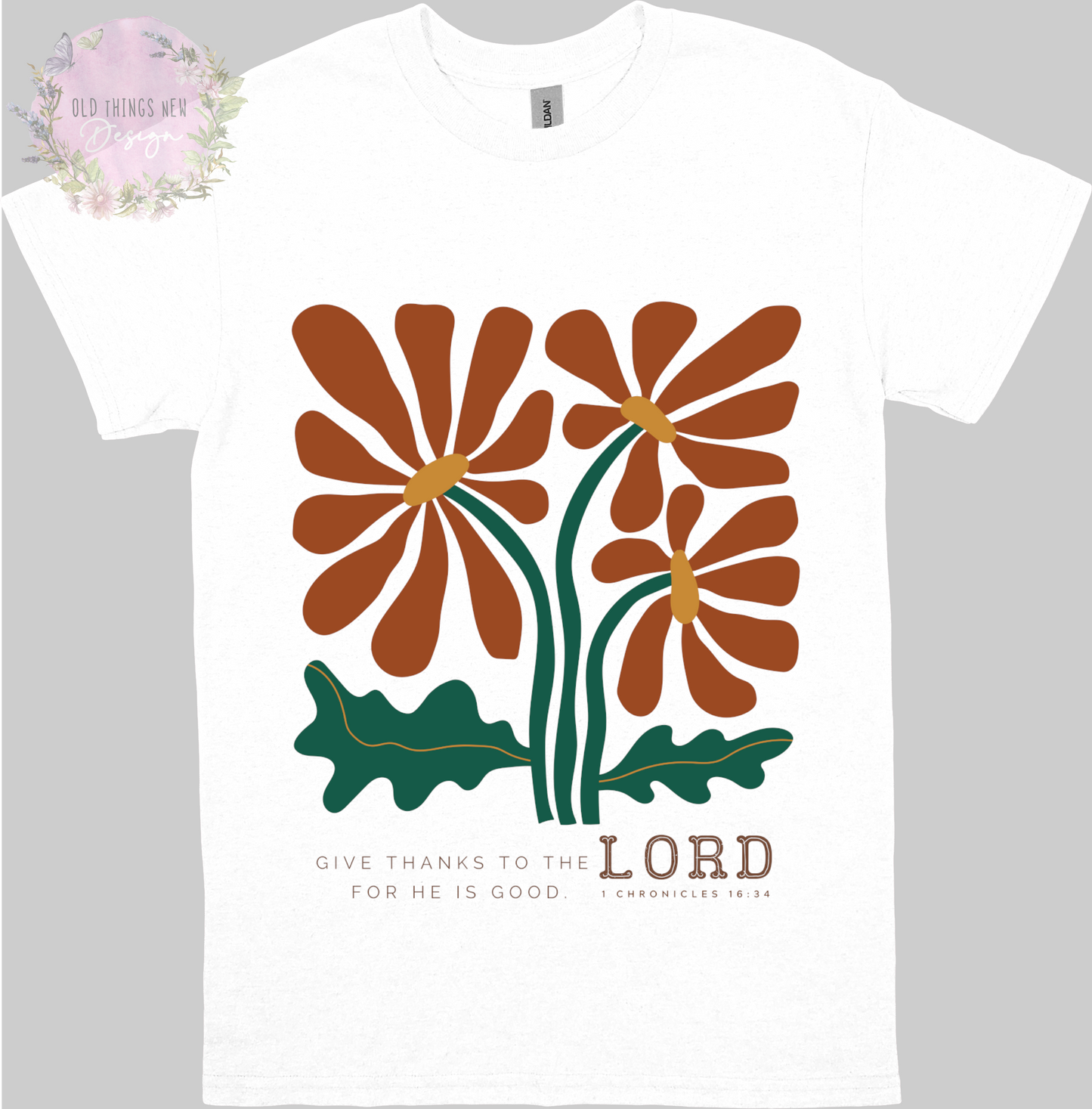 Give Thanks(Dark) Adults T-Shirt