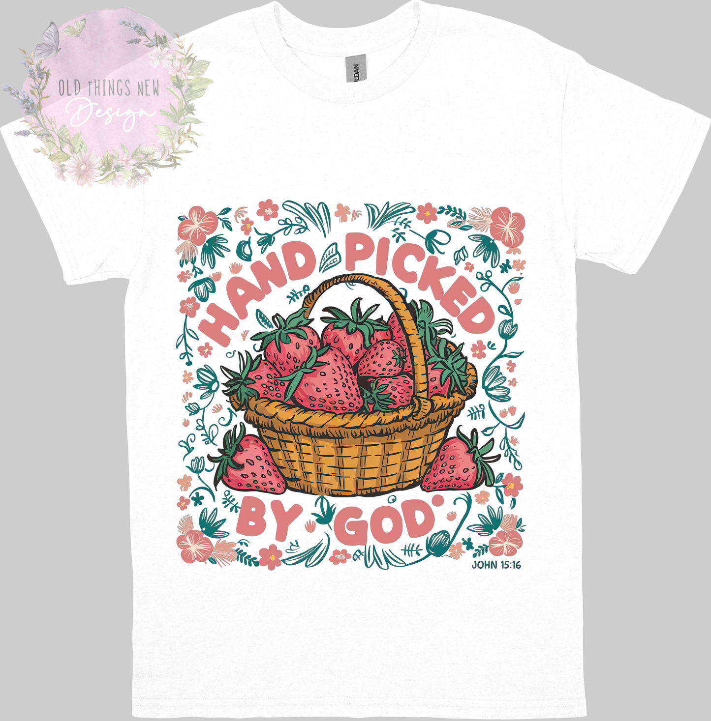 Hand Picked By God Adults T-Shirt