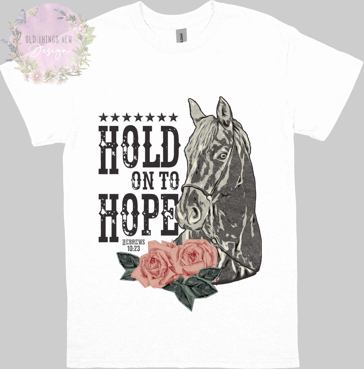 Hold On To Hope(Dark) Adults T-Shirt