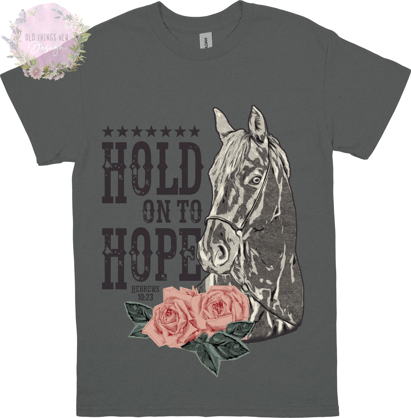Hold On To Hope(Dark) Kids T-Shirt