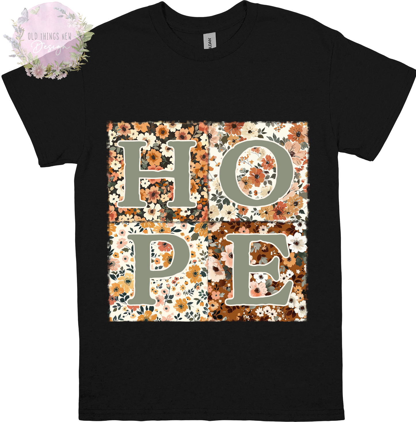 HOPE Floral Patchwork T-Shirt Kids (Light)