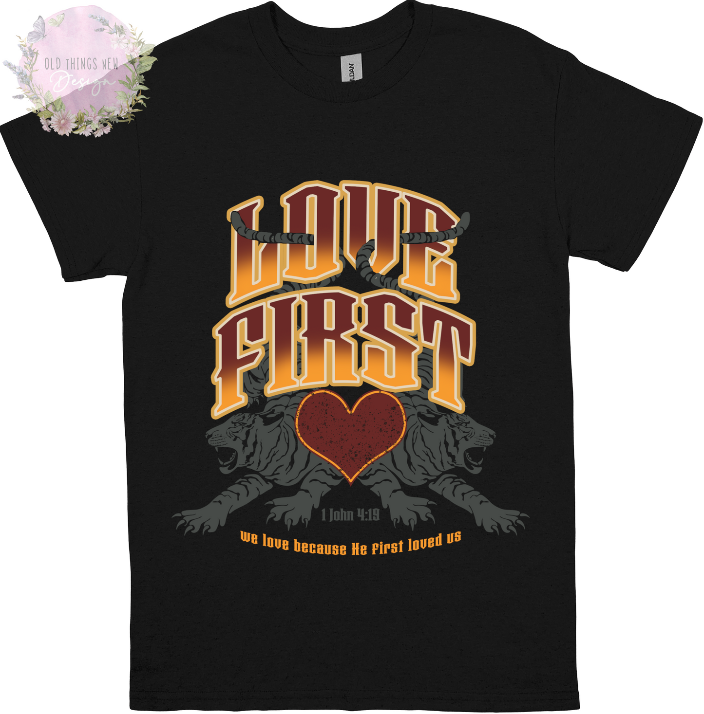 Love First(Dark) Kids T-Shirt