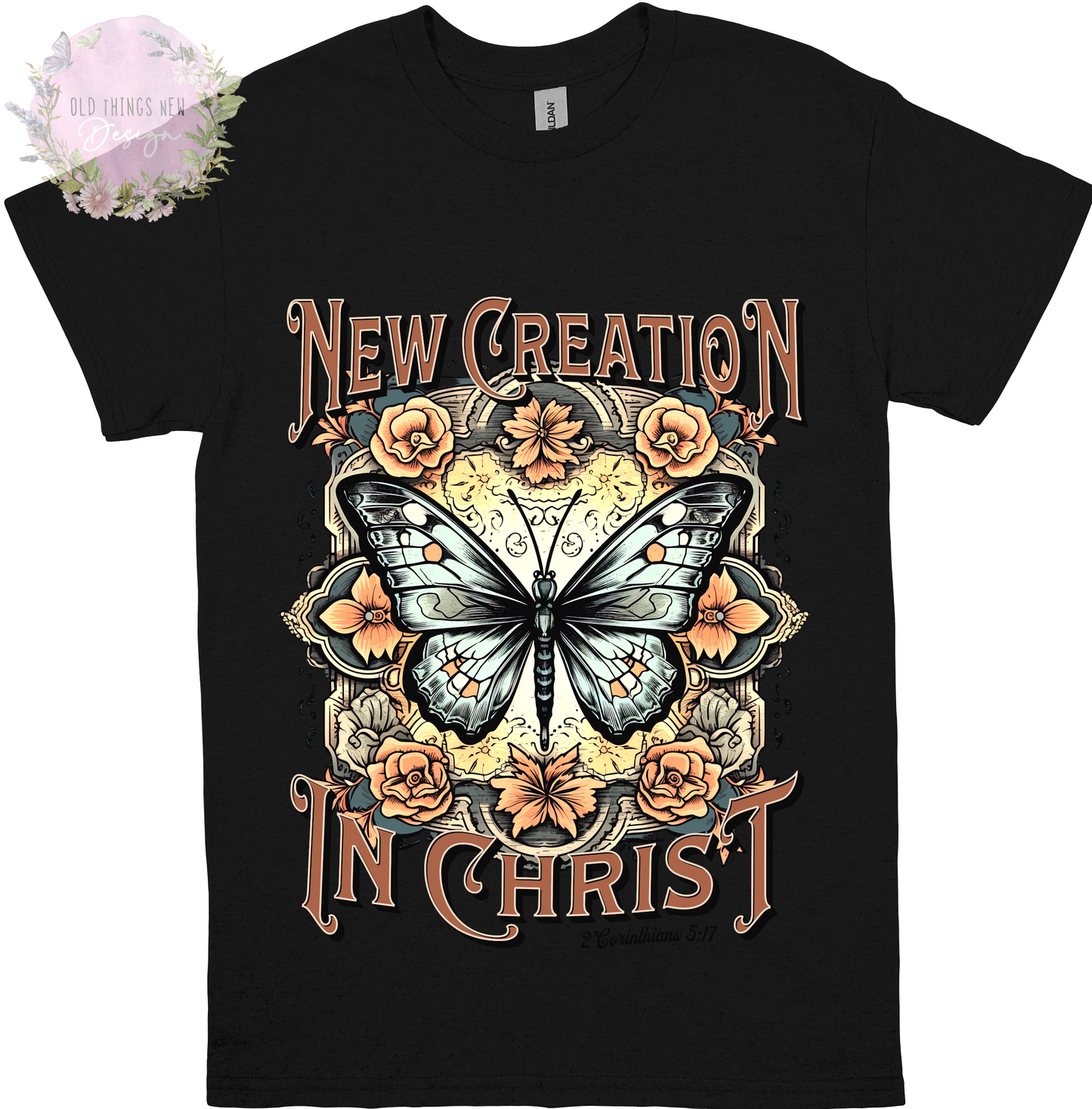 New Creation In Christ(Dark) Kids T-Shirt