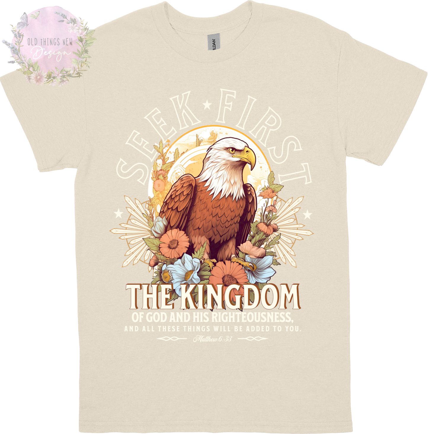Seek First The Kingdom(Light) Kids T-Shirt