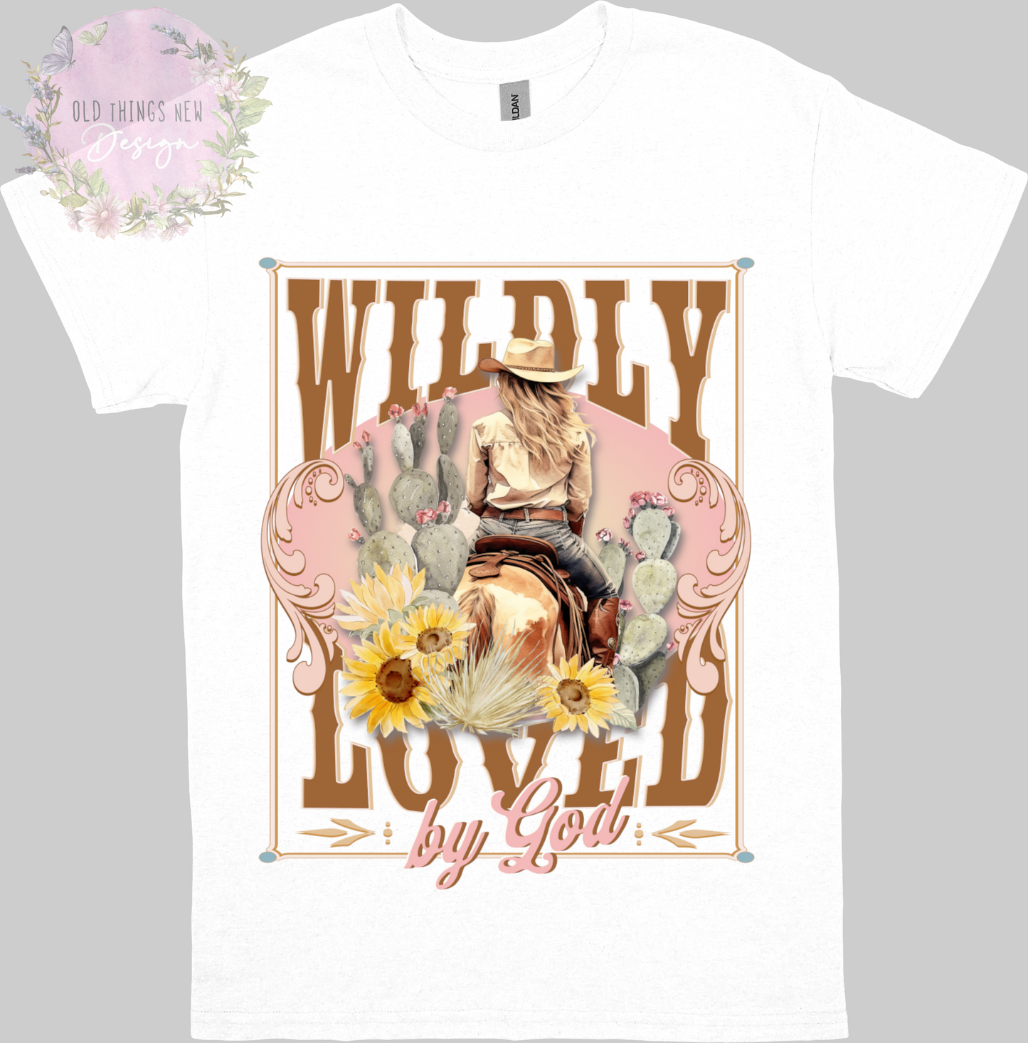 Wildly Loved(Dark) Adults T-Shirt