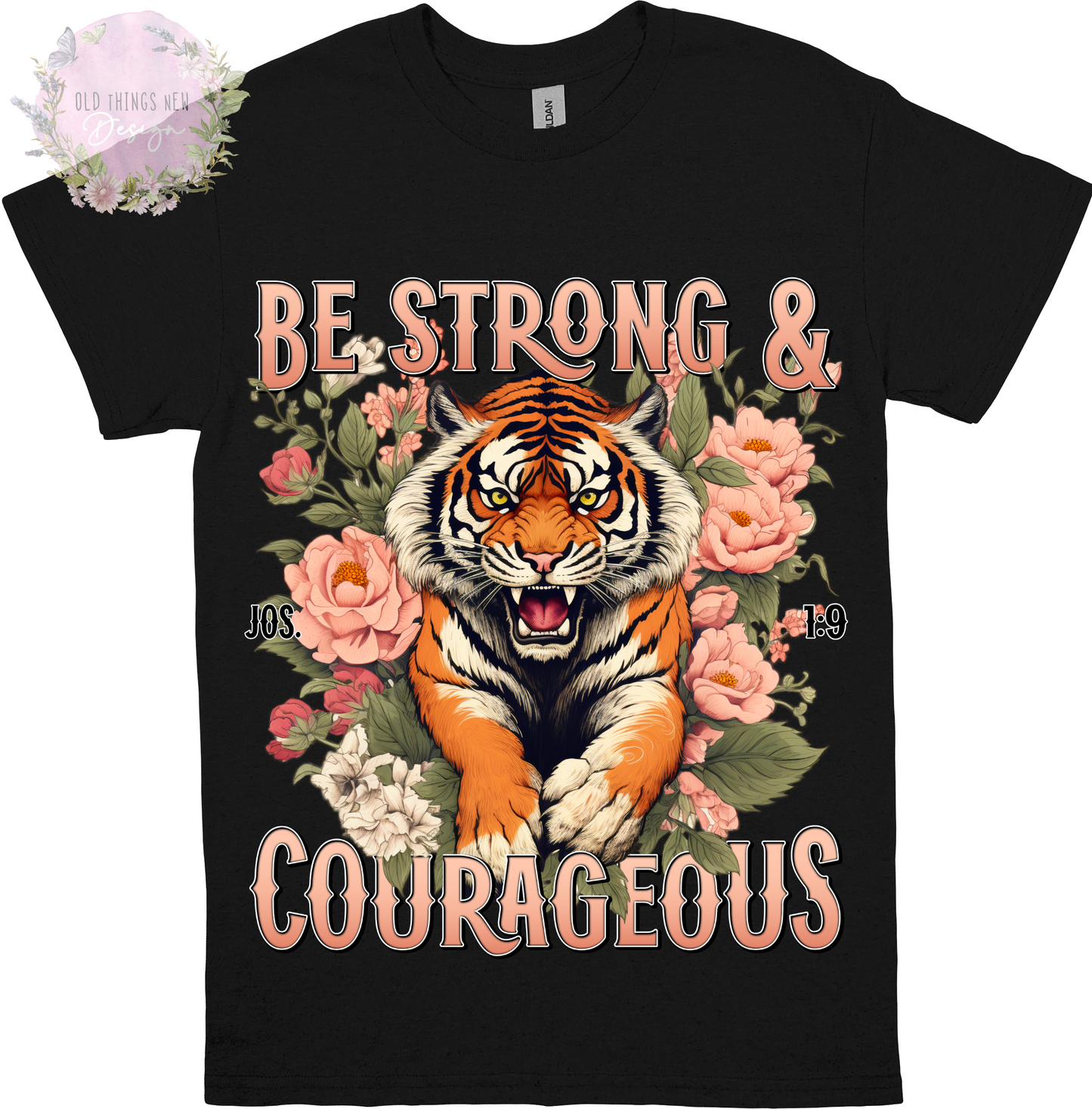 Be Strong and courageous Kids T-Shirt