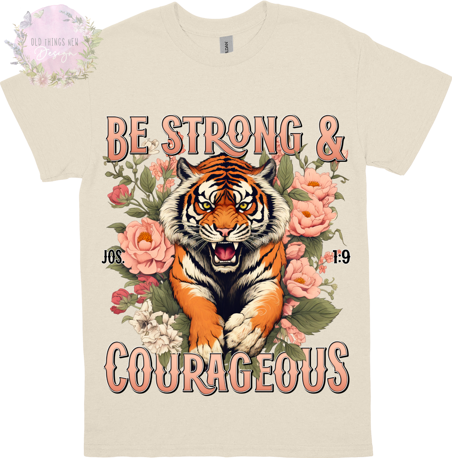 Be Strong and courageous Kids T-Shirt