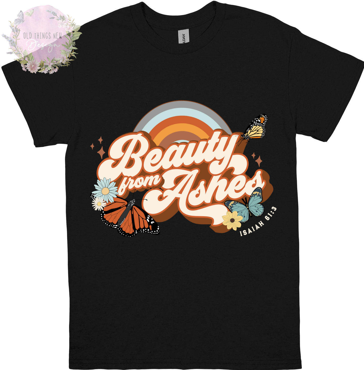 Beauty For Ashes (Light) Adults T-Shirt