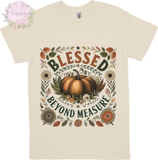 Blessed Beyond Measure Adults T-Shirt