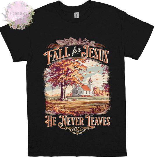 Fall For Jesus Kids T-Shirt