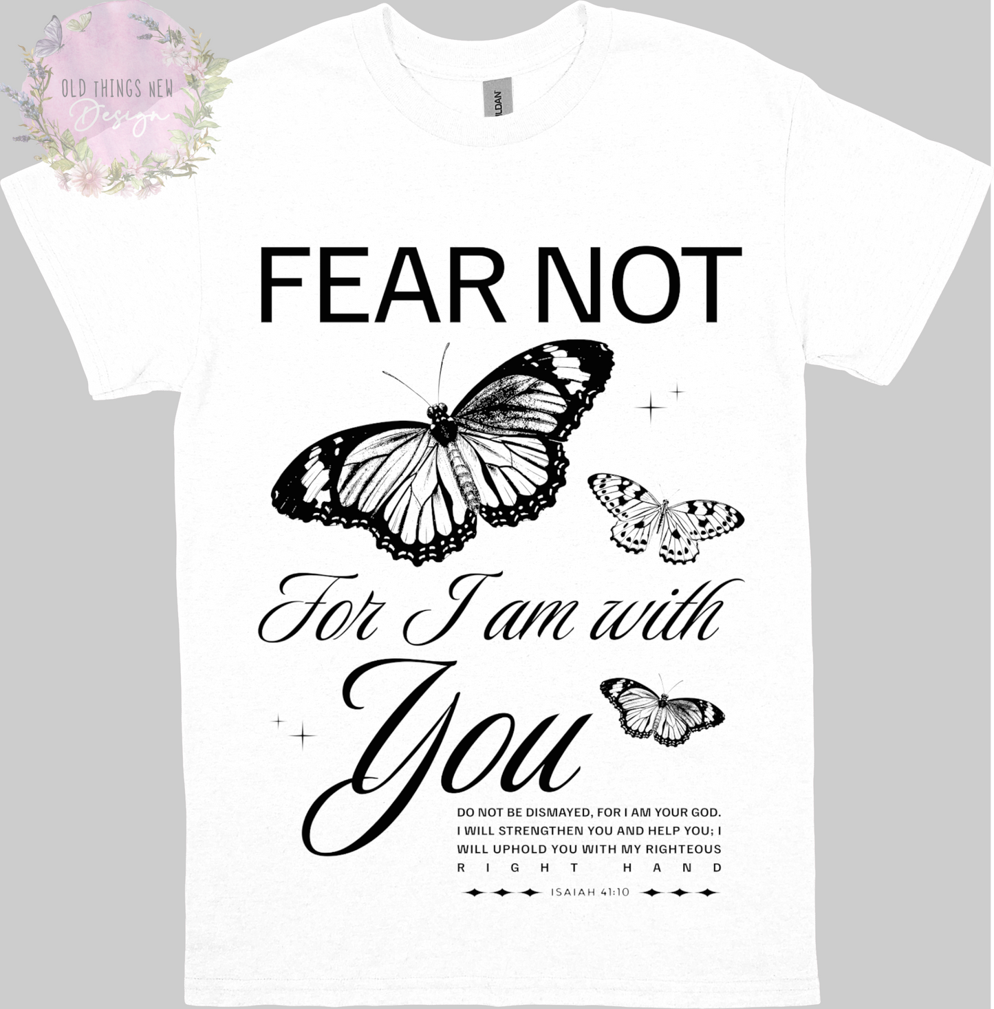 Fear Not (Black) Kids T-Shirt