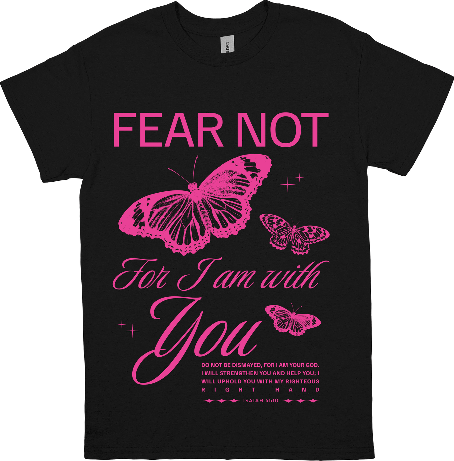 Fear Not (Pink) Kids T-Shirt
