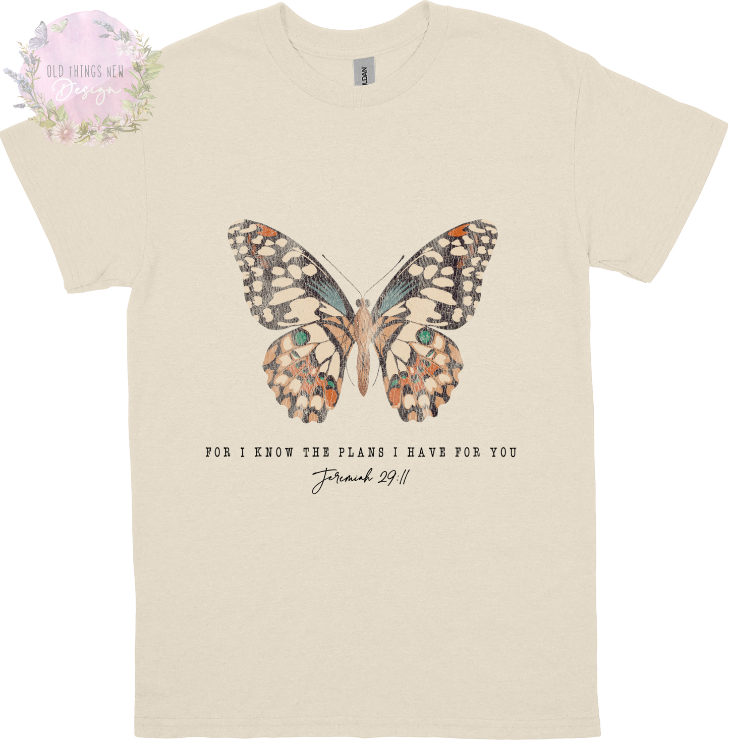 For I Know The Plans - Jeremiah 29:11 (Dark) Kids T-Shirt