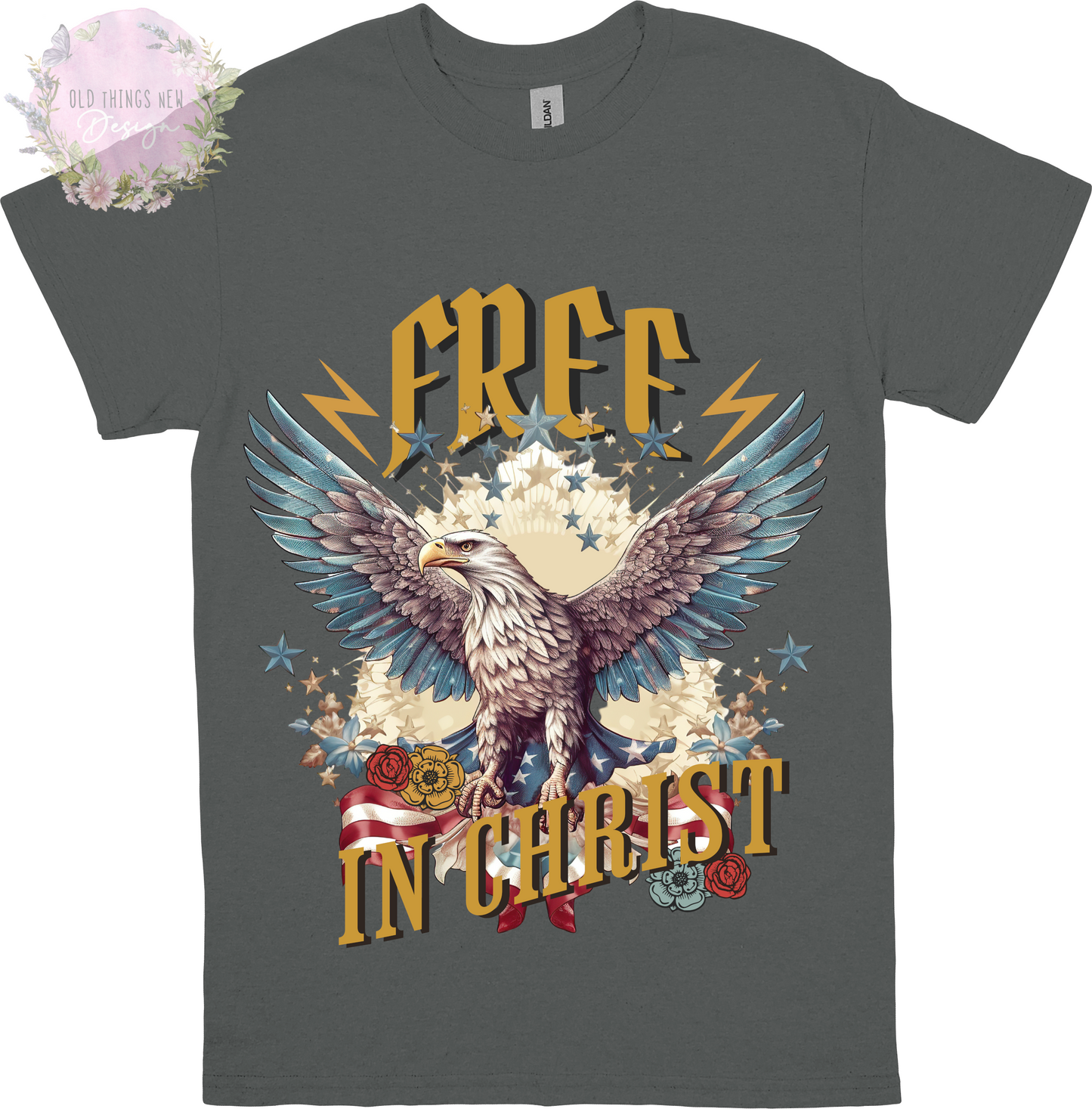 Free In Christ Adults T-Shirt