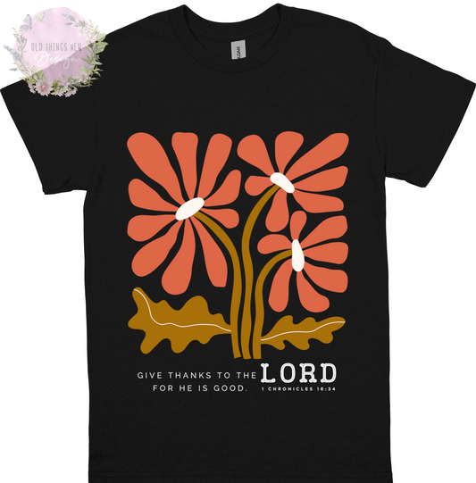 Give Thanks(Light) Adults T-Shirt