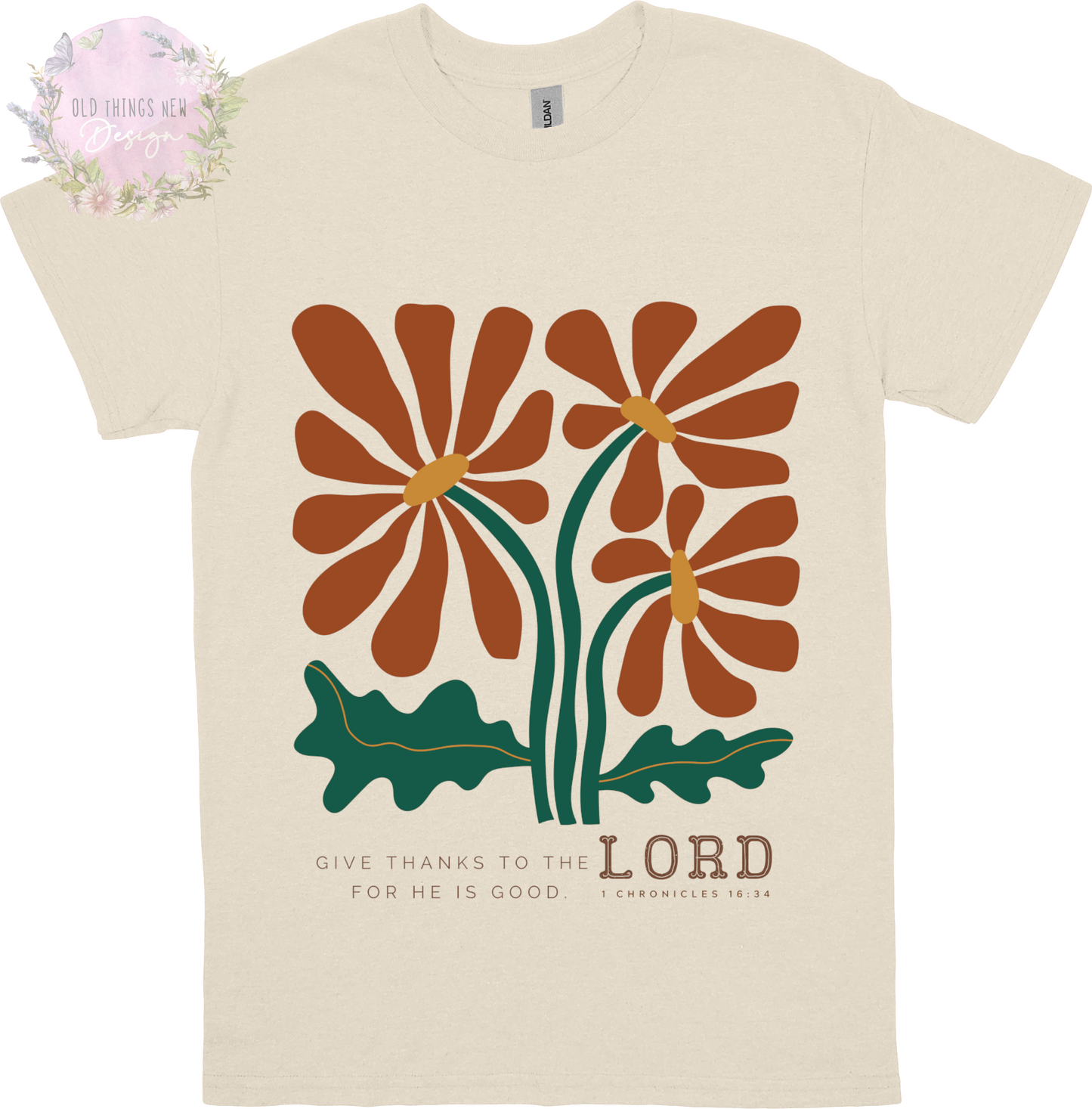 Give Thanks(Dark) Adults T-Shirt