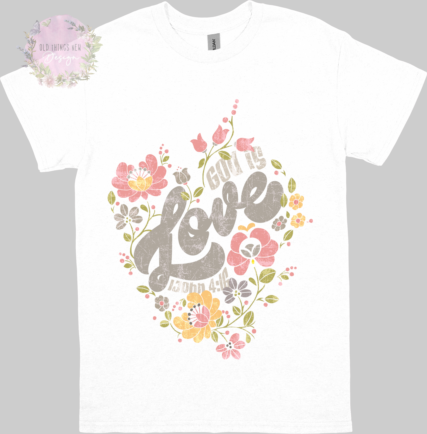 God Is Love Kids (Dark) T-Shirt