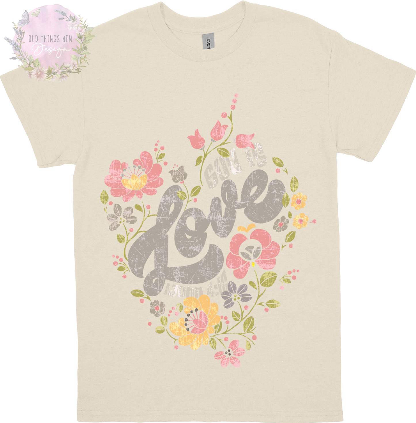 God Is Love Kids (Dark) T-Shirt