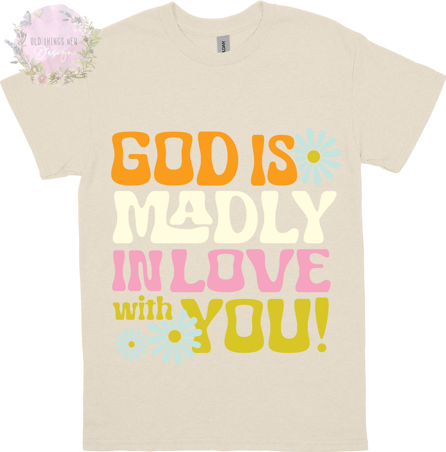 God Is Madly In Love With You (Coloured) Kids T-Shirt