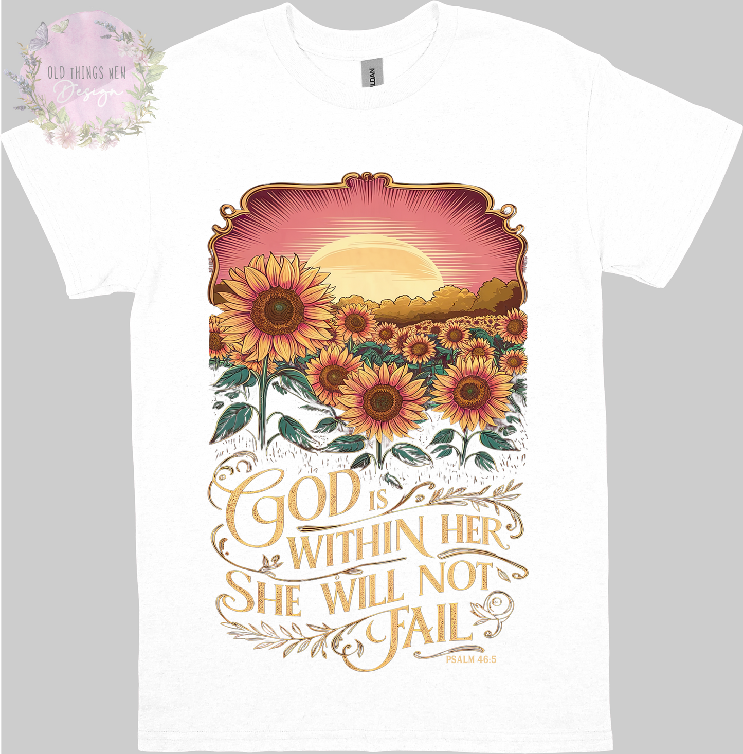 God Is Within Her Kids T-Shirt
