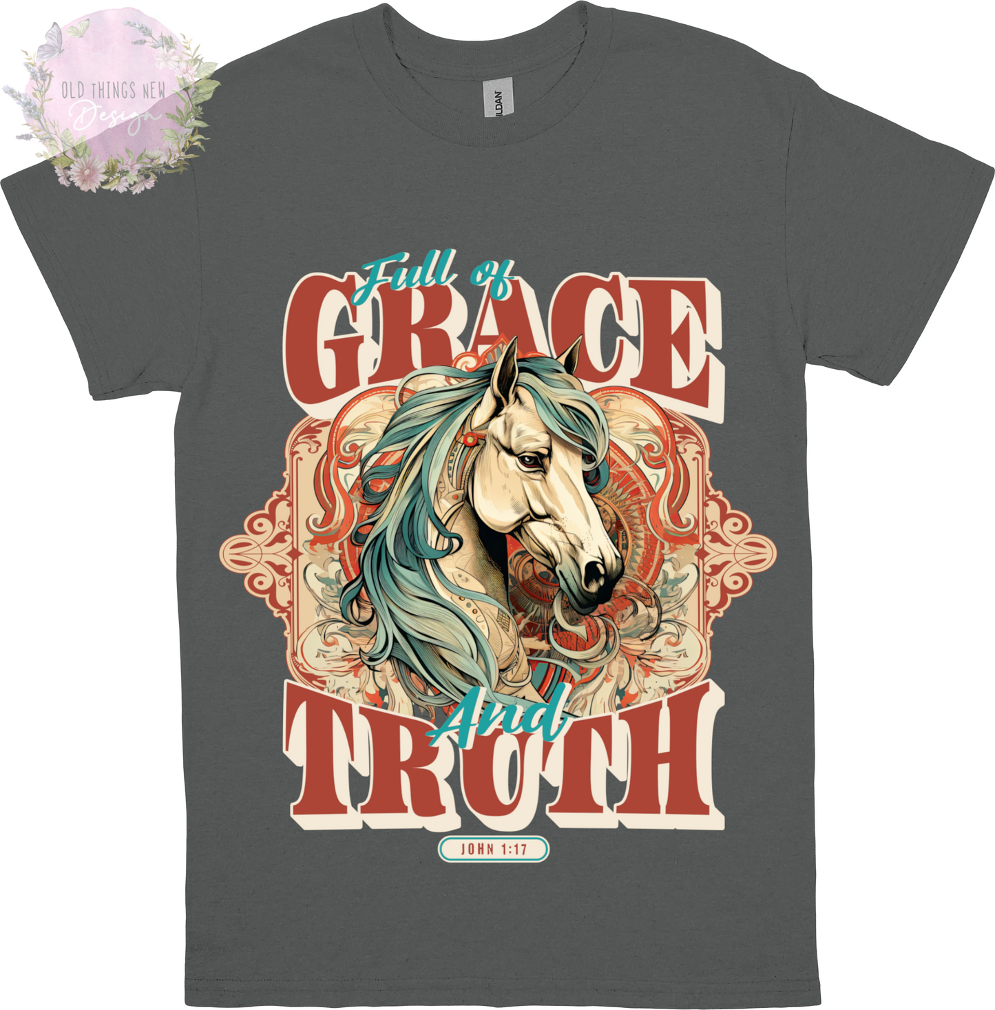 Grace And Truth(Dark) Kids T-Shirt