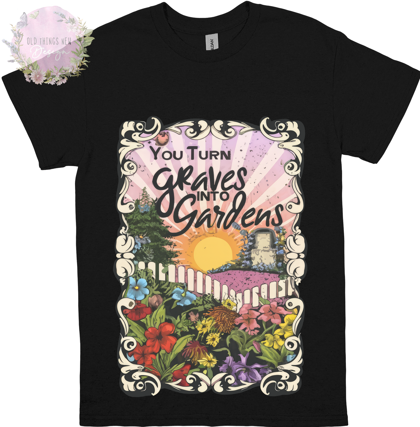 Graves Into Gardens Adults T-Shirt