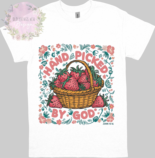 Hand Picked By God Kids T-Shirt