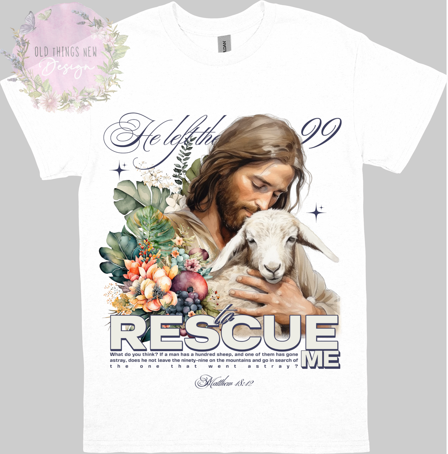 He Left The 99 (Dark) Adults T-Shirt