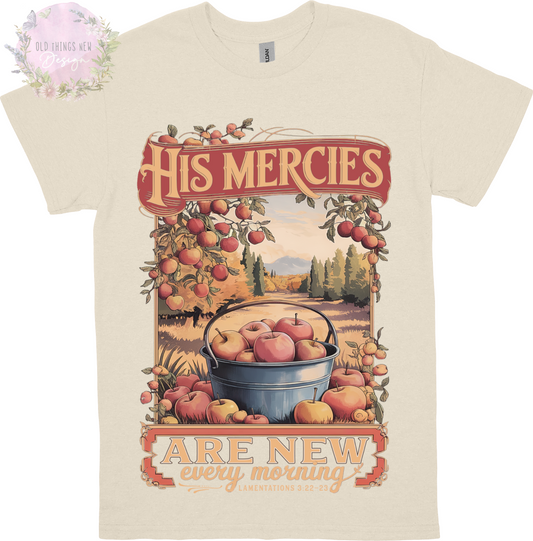 His Mercies Are New Every Morning Kids T-Shirt