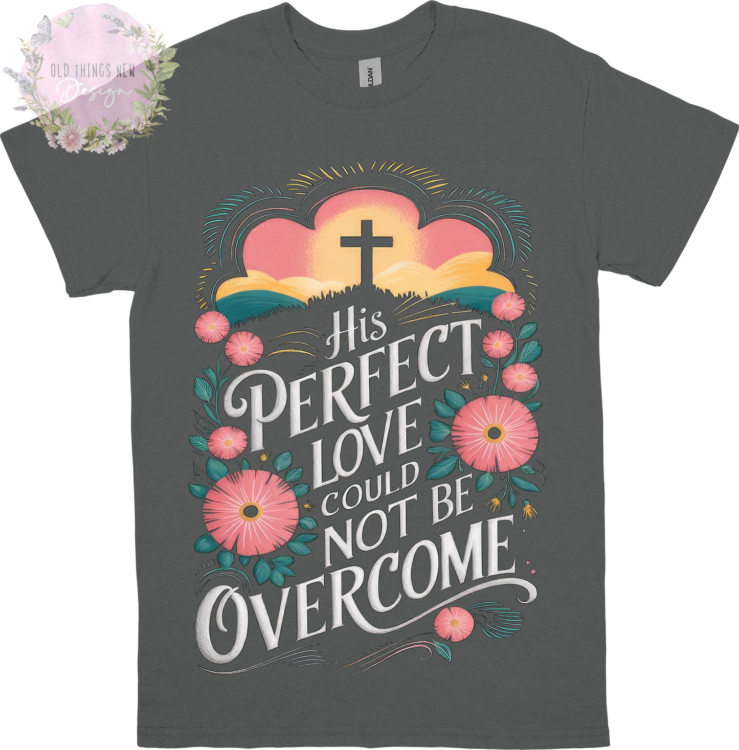 His Perfect Love Could Not Be Overcome Adults T-Shirt