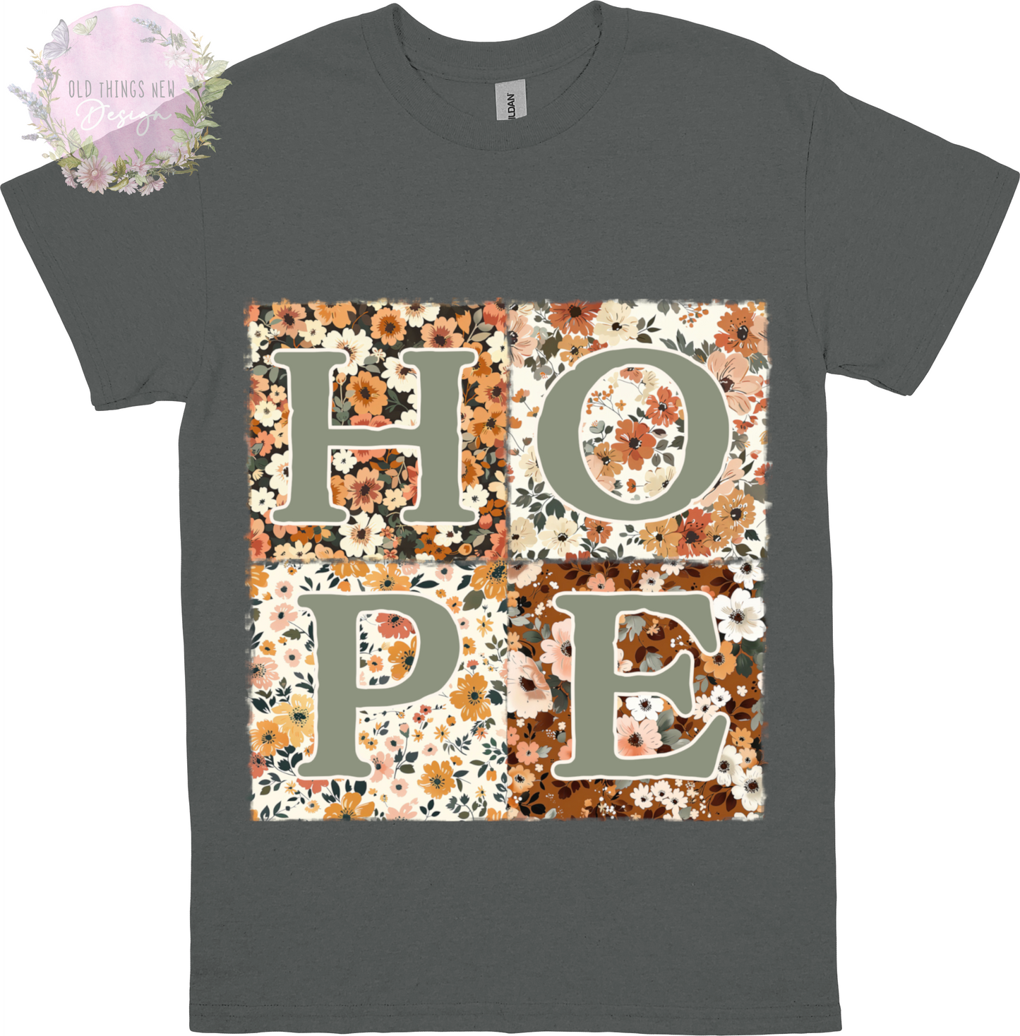 HOPE Floral Patchwork T-Shirt Kids (Light)