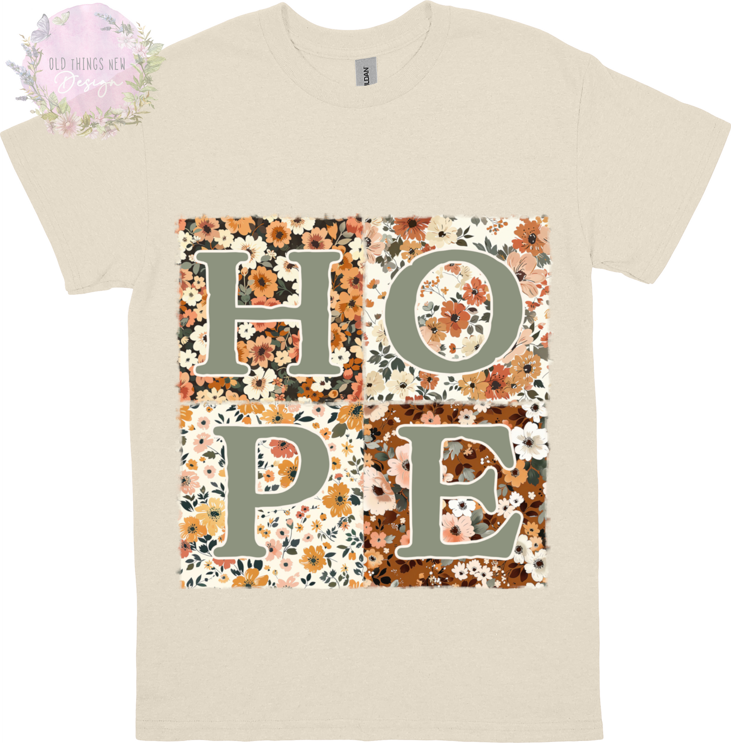 HOPE Floral Patchwork T-Shirt Kids (Light)