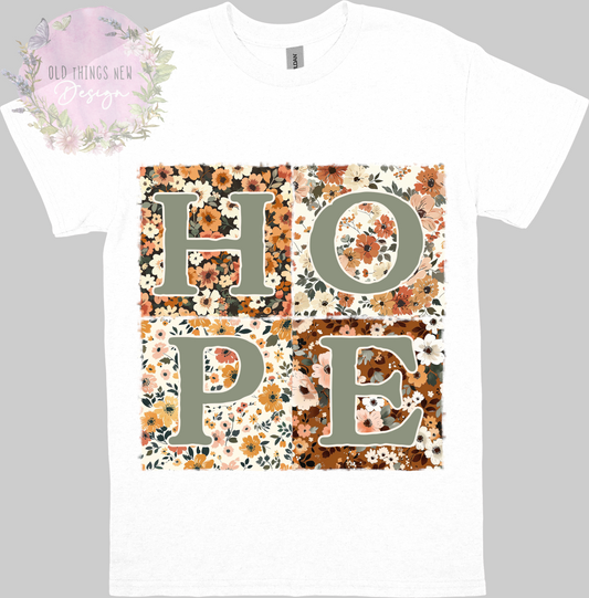 HOPE Floral Patchwork T-Shirt Kids (Light)