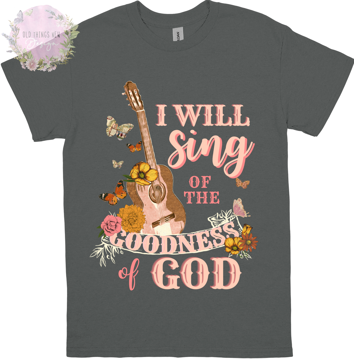 I Will Sing Of The Goodness Of God(Light) Kids T-Shirt