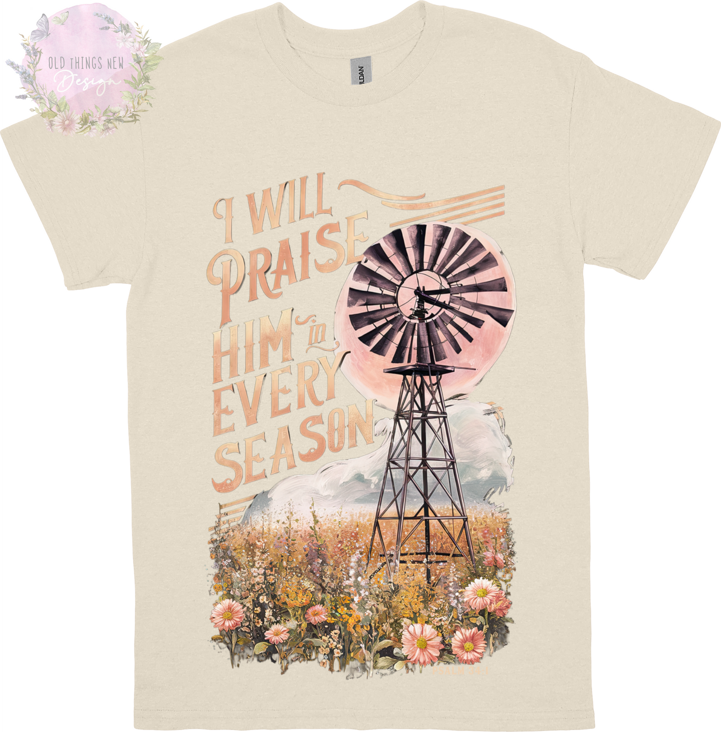 I Will Praise In Every Season Kids T-Shirt