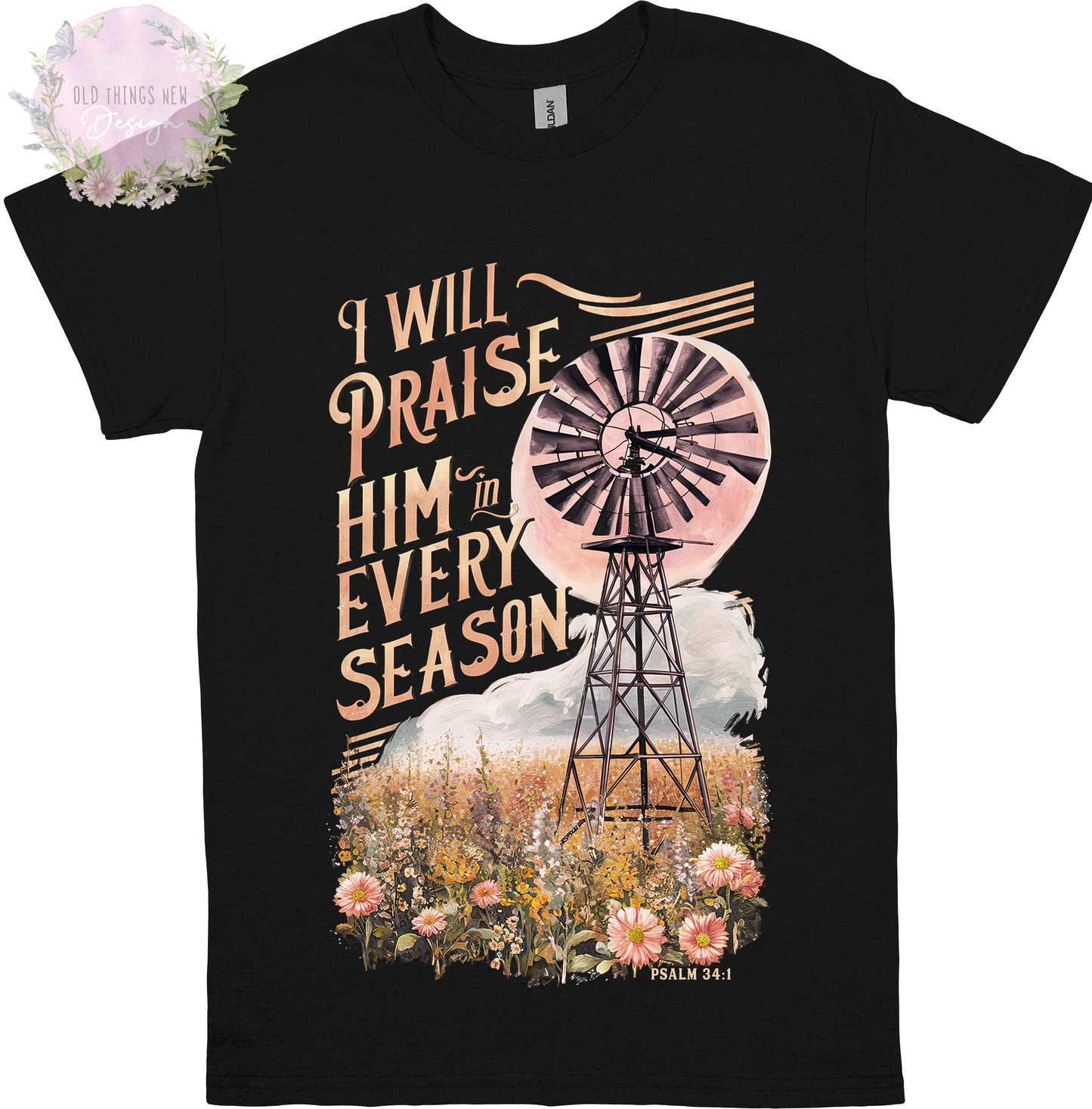 I Will Praise In Every Season Kids T-Shirt