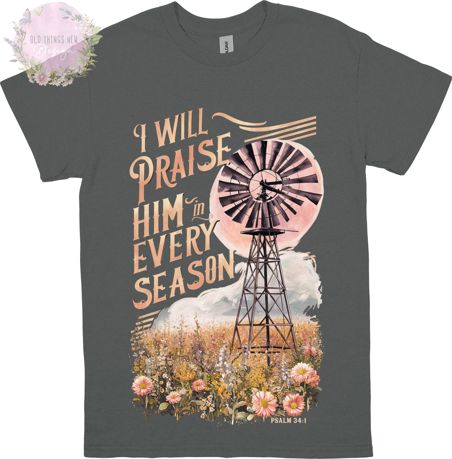 I Will Praise In Every Season Kids T-Shirt
