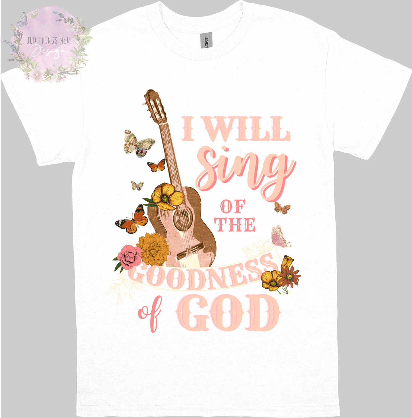 I Will Sing Of The Goodness Of God(Light) Kids T-Shirt