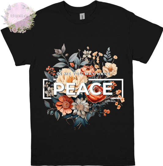 In Me You May Have Peace Kids T-Shirt