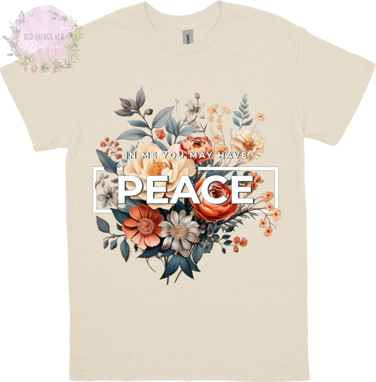 In Me You May Have Peace Kids T-Shirt