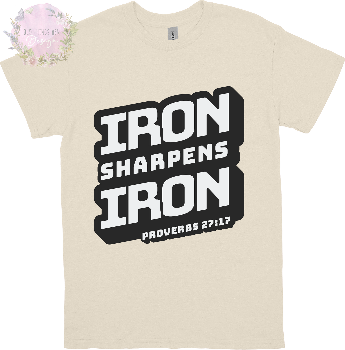 Iron Sharpens Iron Adults T-Shirt