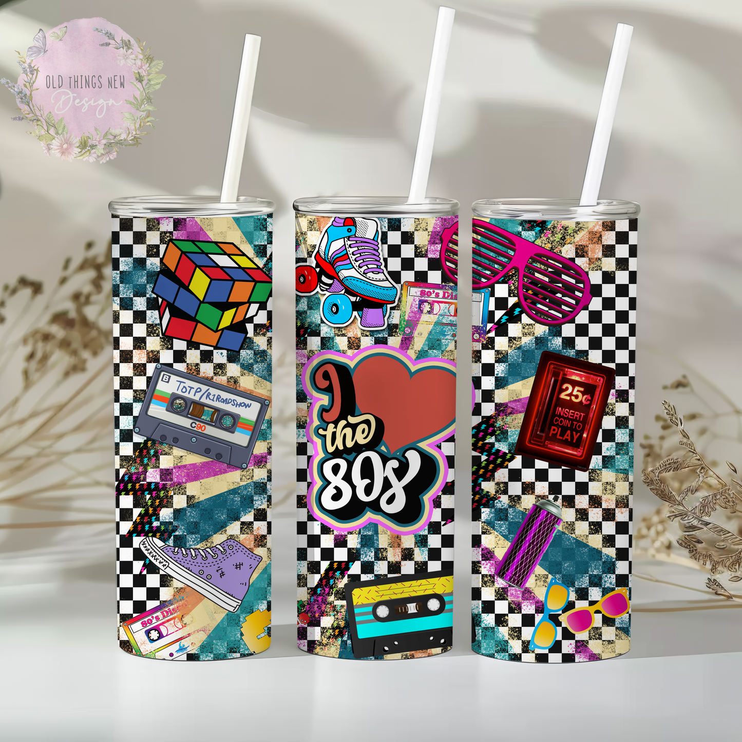 I Love The 80s 20z Tumbler