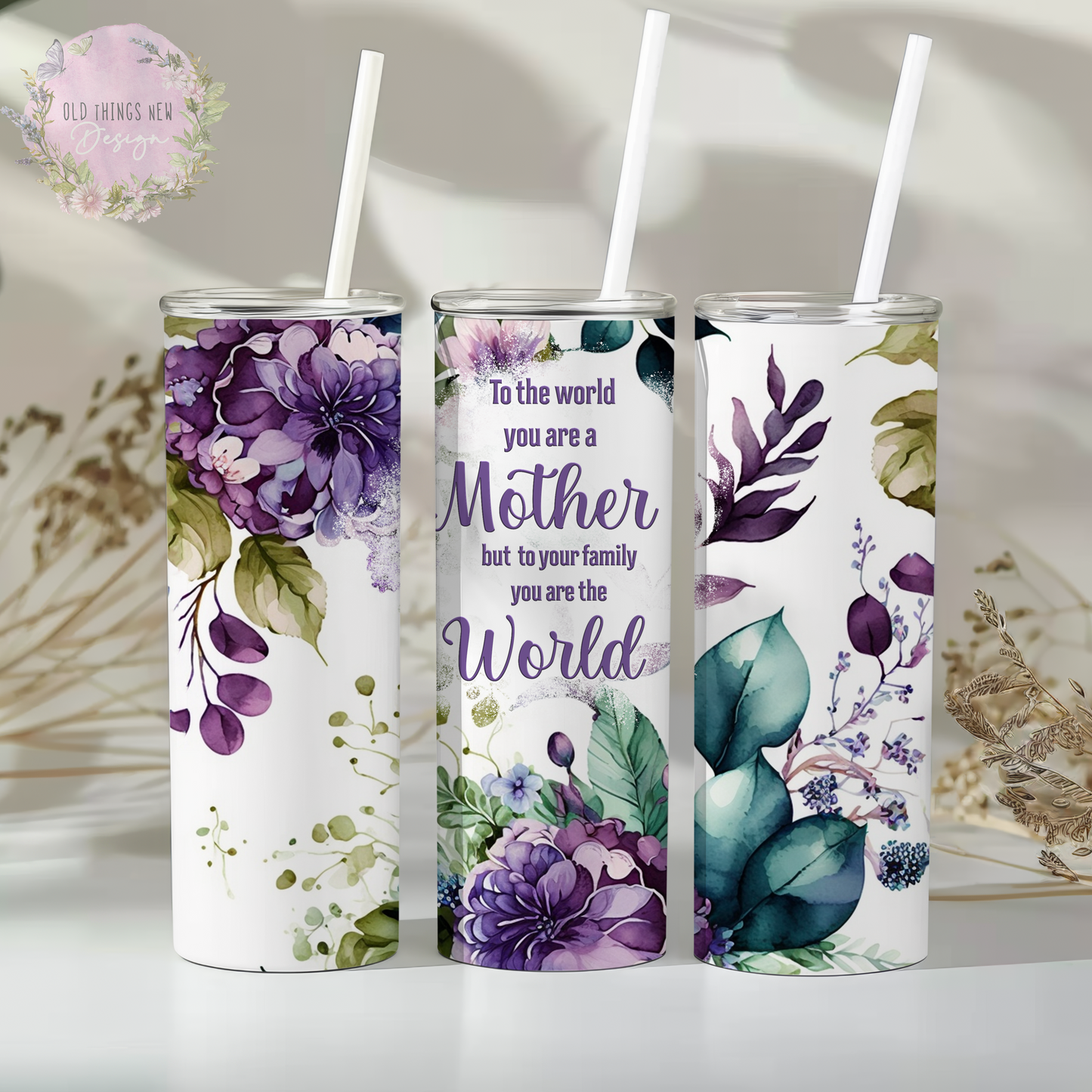 Mother You Are The World 20z Tumbler