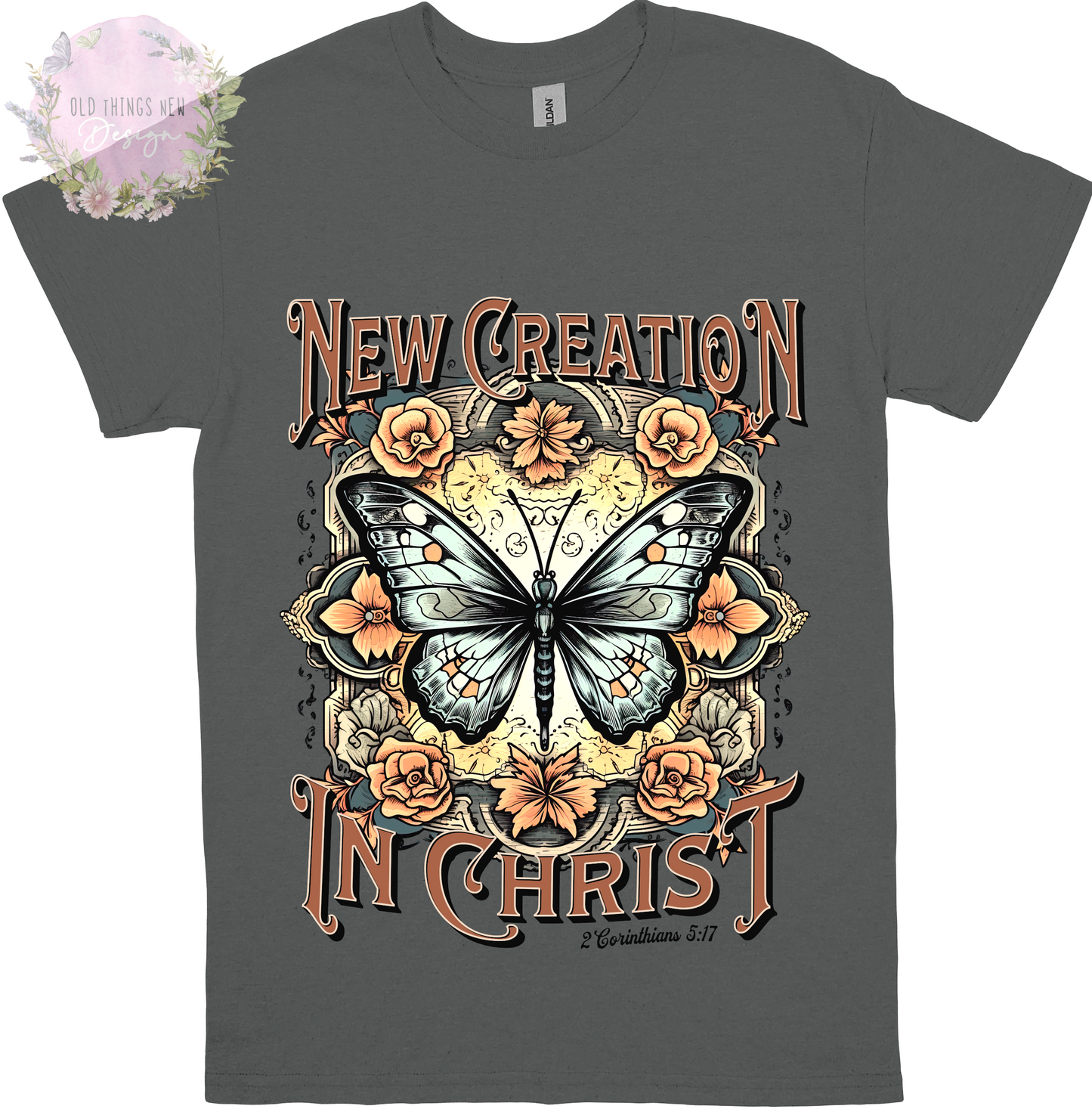 New Creation In Christ(Dark) Kids T-Shirt