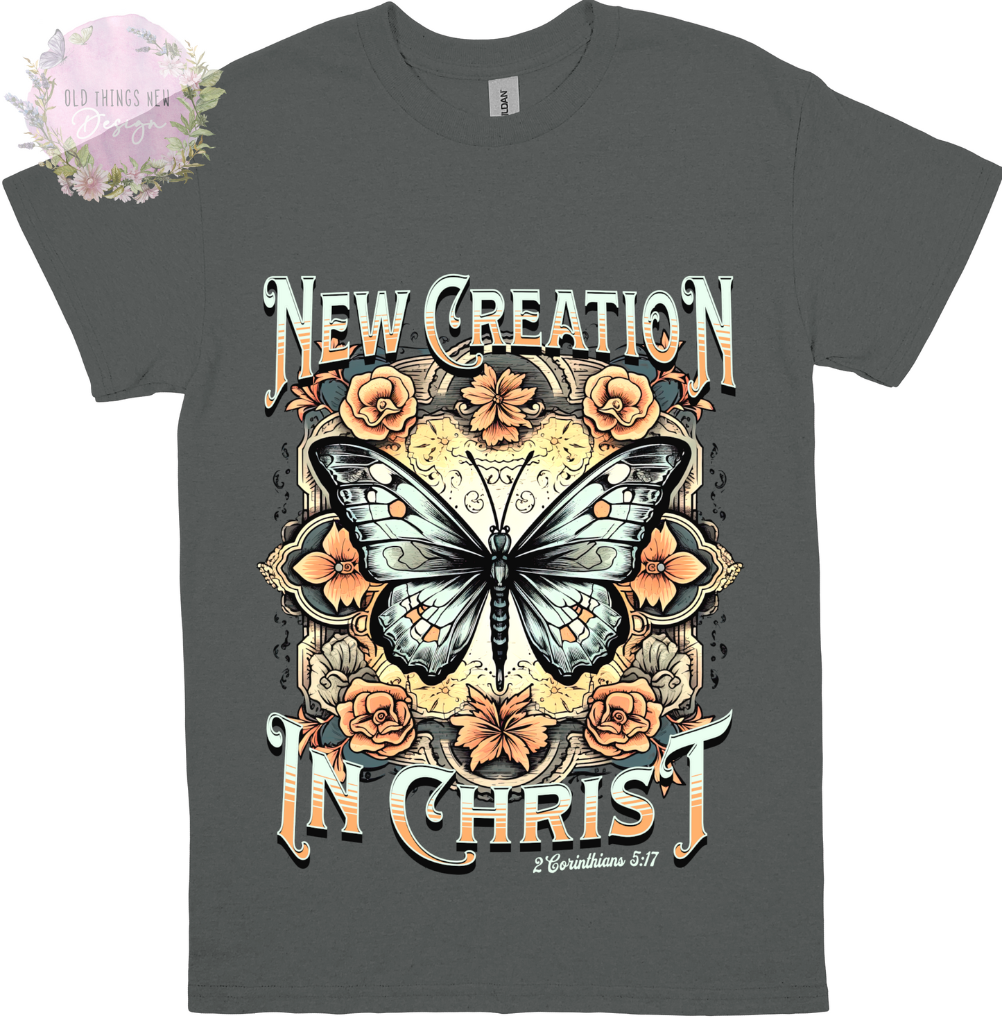 New Creation In Christ(Light) Adults T-Shirt