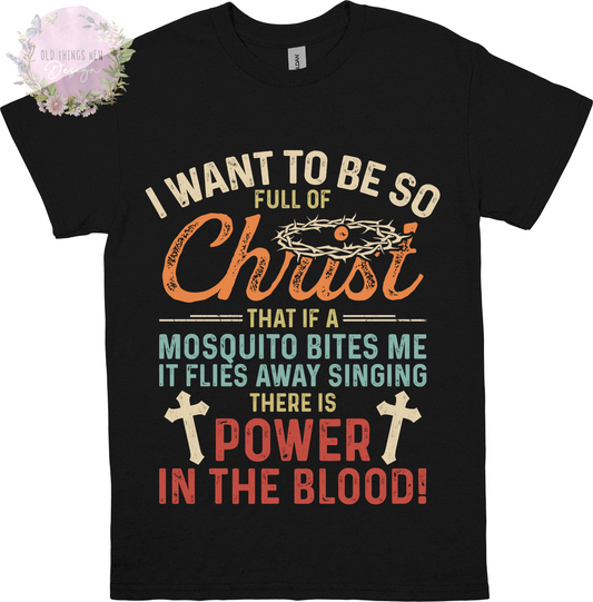 Power In The Blood Kids T-Shirt