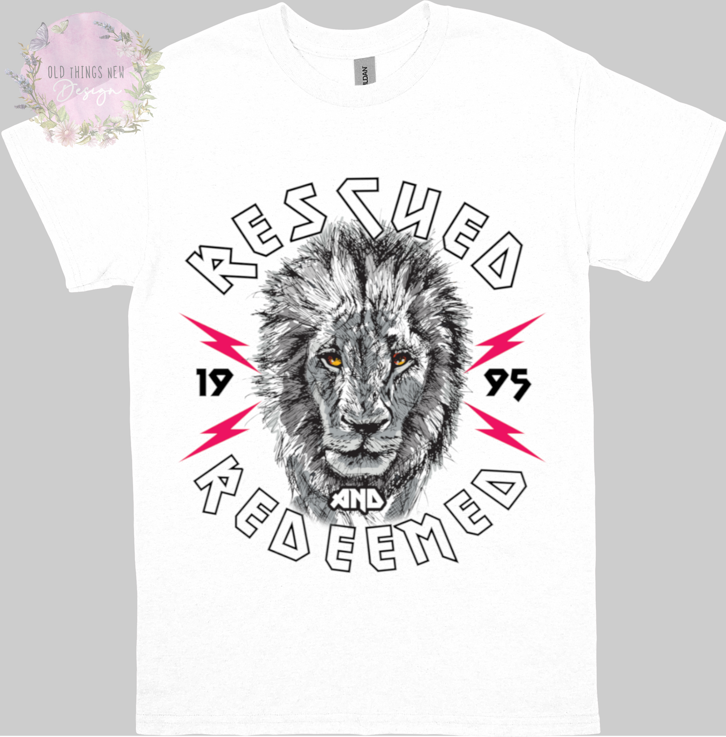Rescued And Redeemed(Dark) Adults T-Shirt