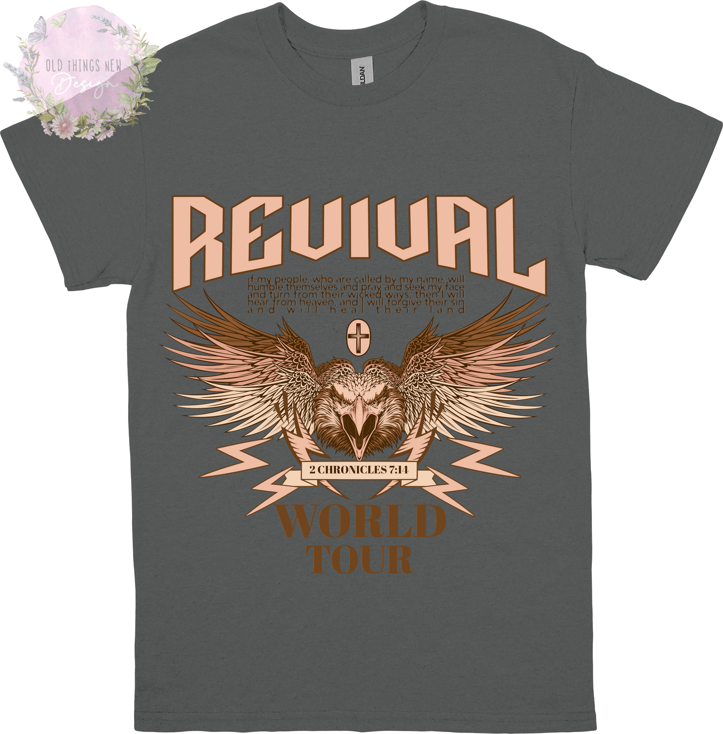 Revival World Tour (Peach) Kids T-Shirt