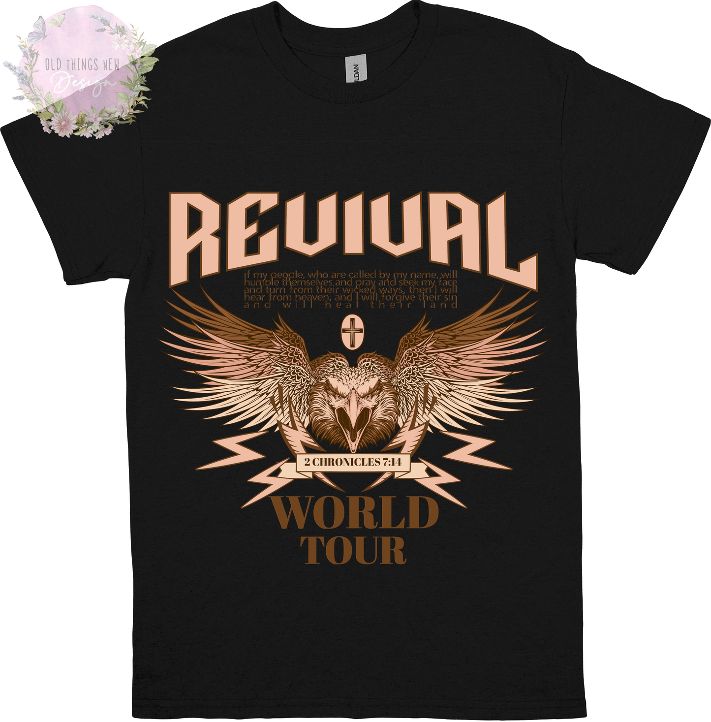 Revival World Tour (Peach) Kids T-Shirt