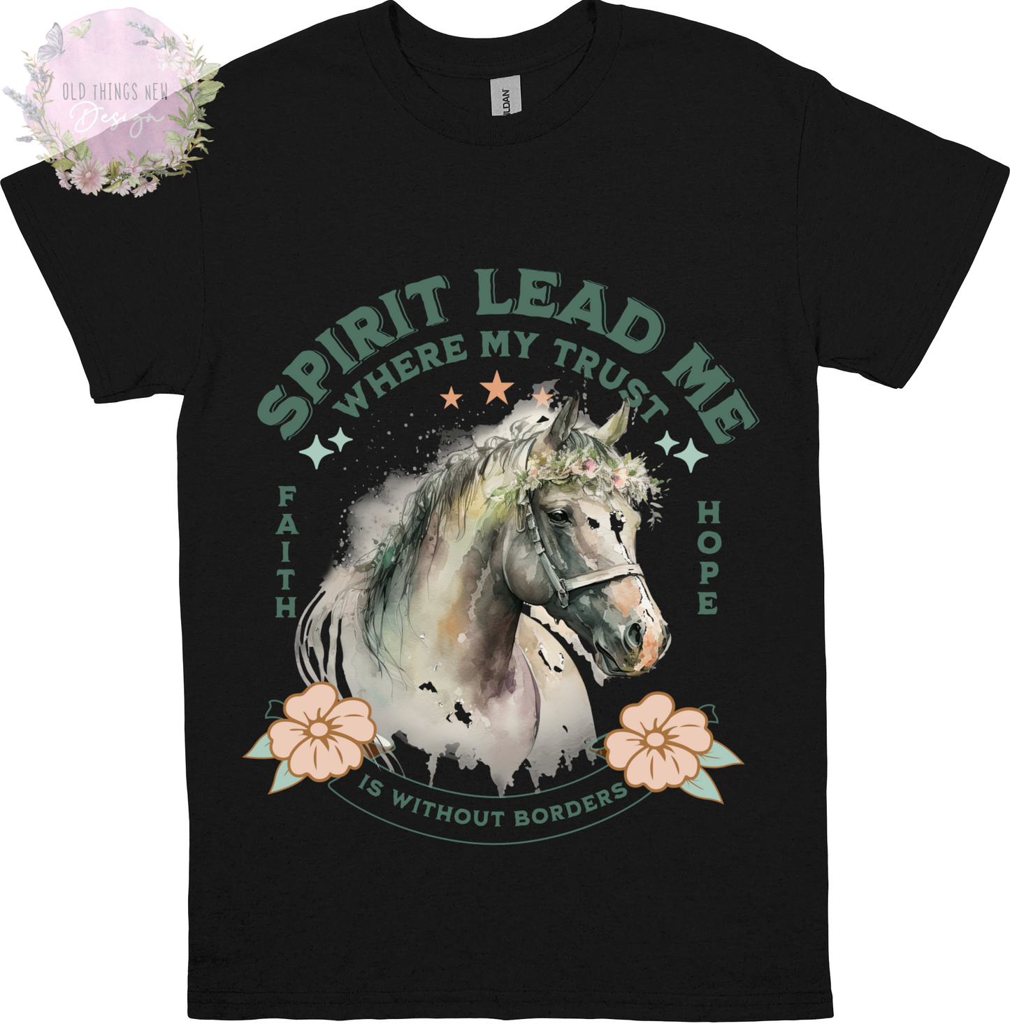 Spirit Lead Me(Green) Kids T-Shirt